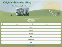 Tablet Screenshot of knightstay.com